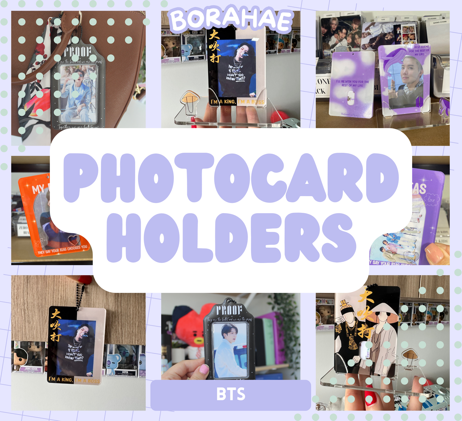 BTS Photocard Holders