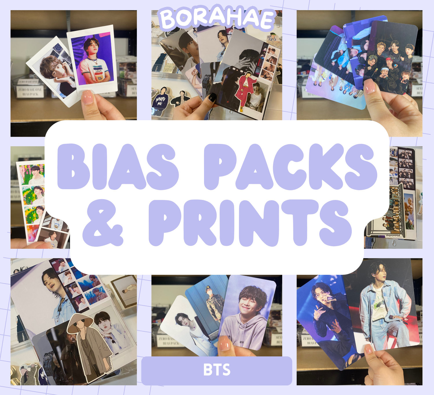 BTS Bias Packs & Prints