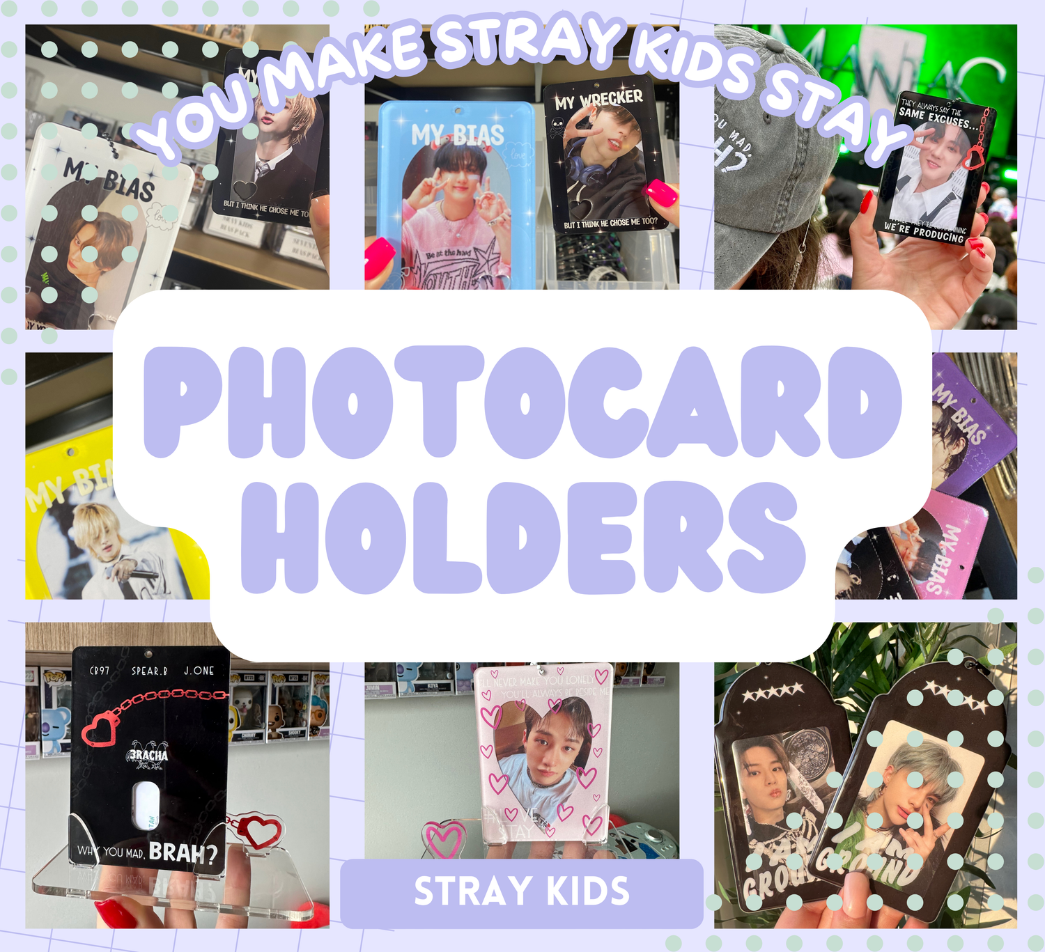 SKZ Photocard Holders