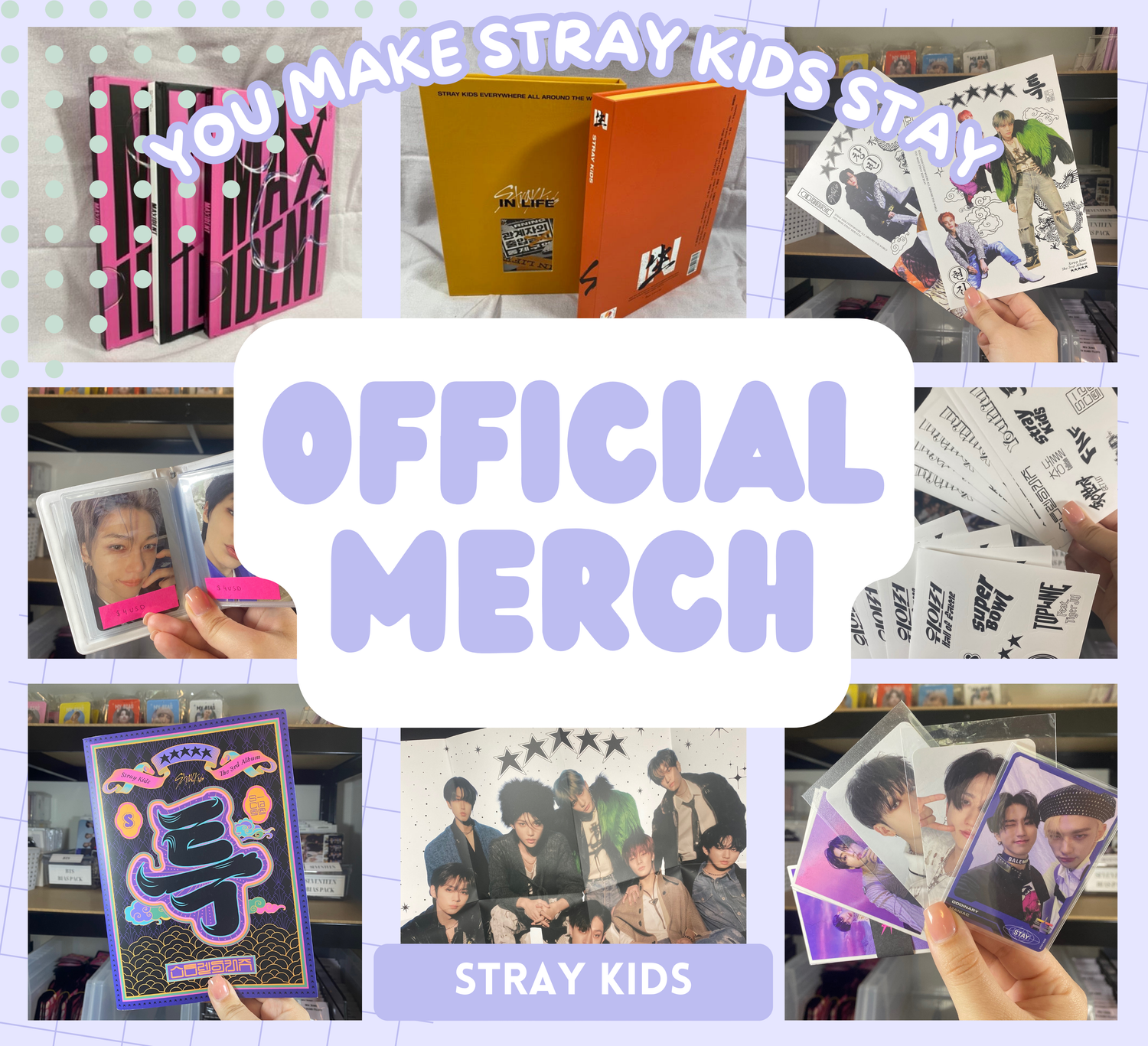 SKZ Official Merch