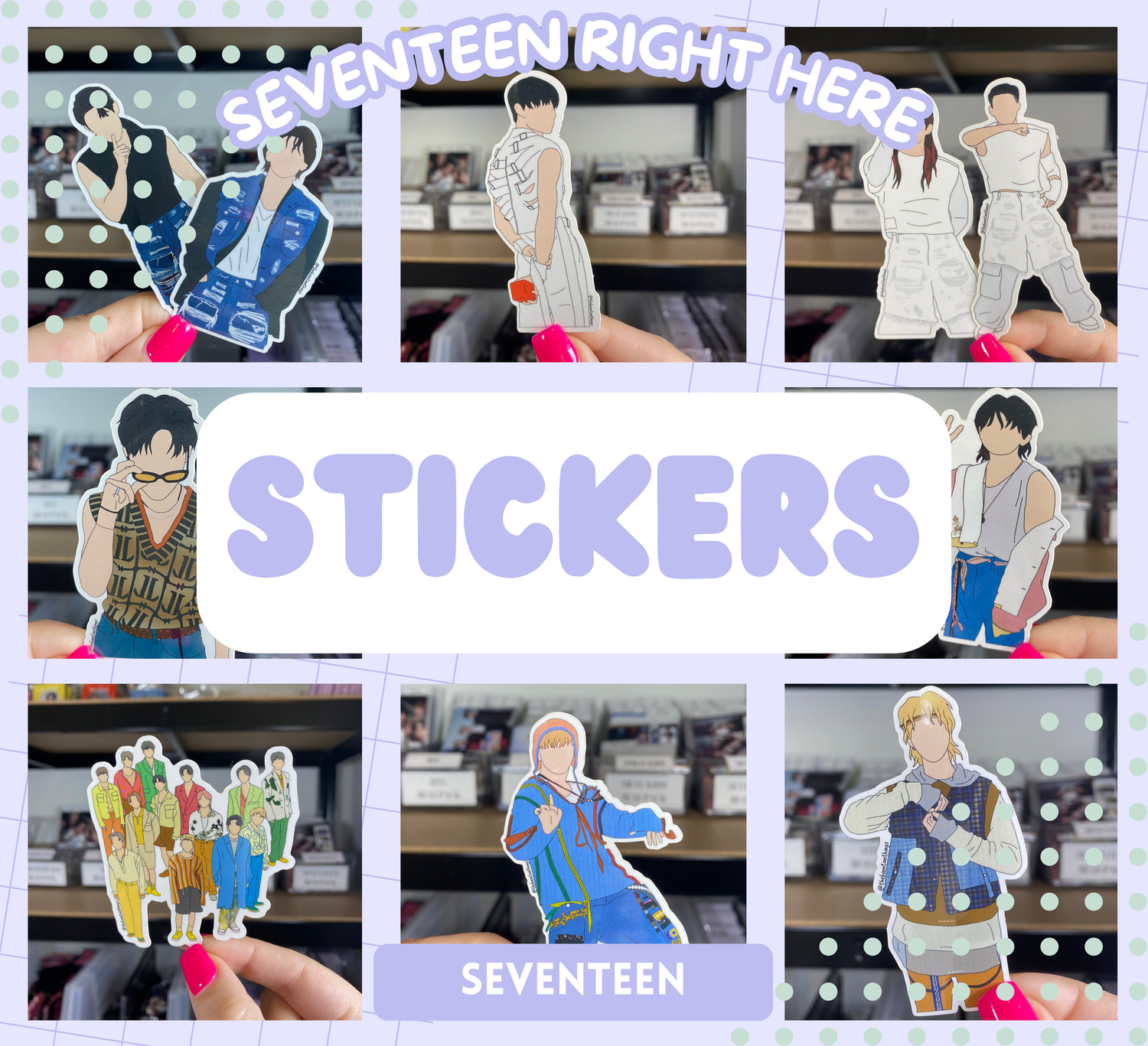 Seventeen Stickers