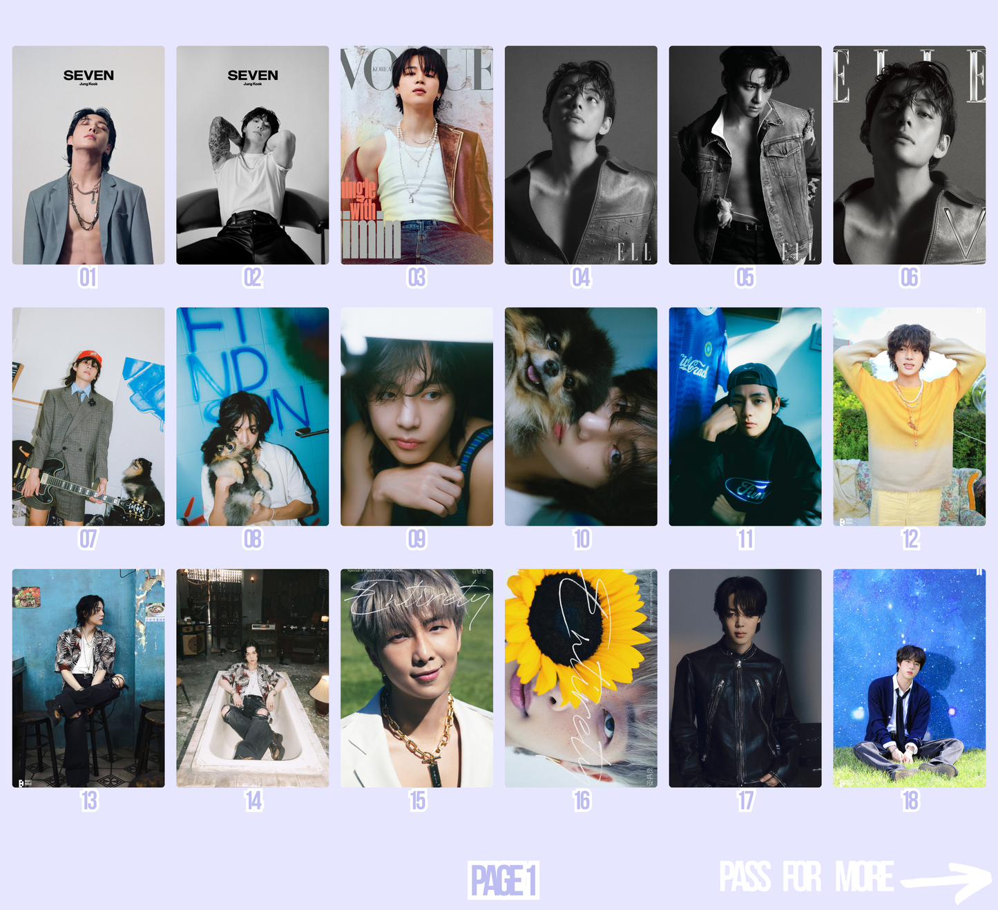 BTS Poster Prints