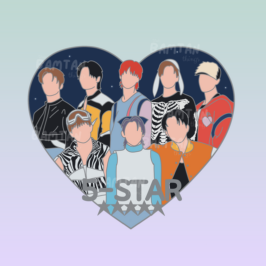 OT8 5-STAR Enamel Pin