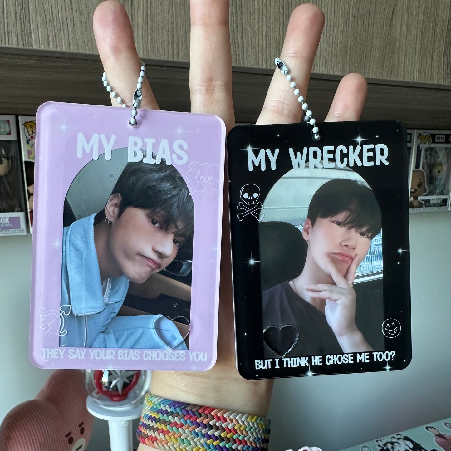 Bias x Wrecker Acrylic Double-Sided Photocard Holder