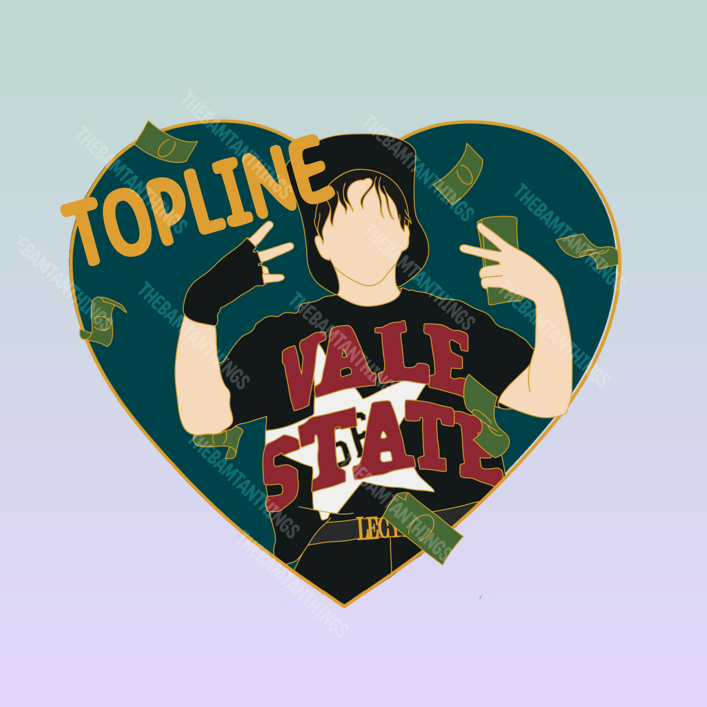 TOPLINE Changbin Enamel Pin