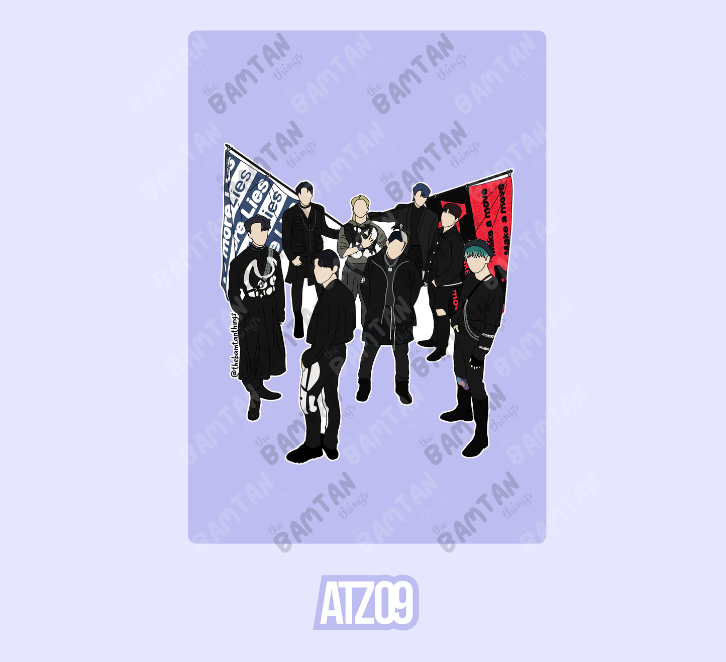 Ateez Stickers