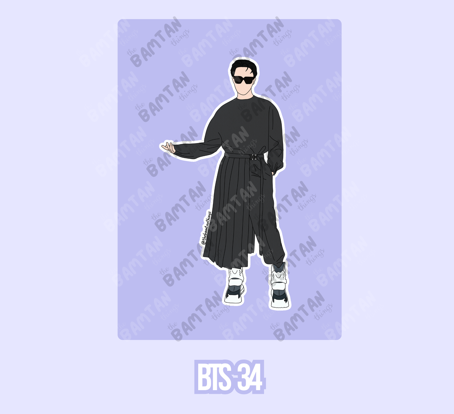 BTS Hobi Stickers