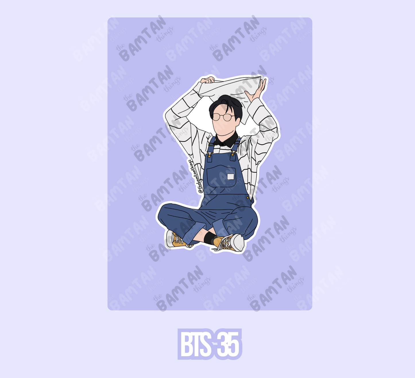 BTS JK Stickers