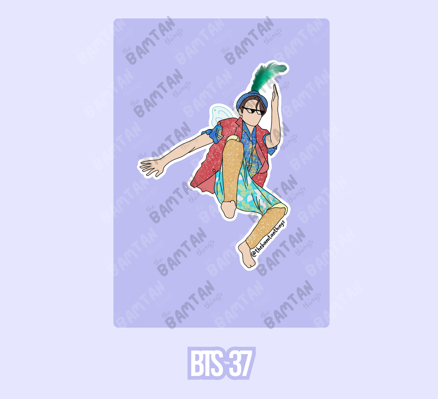 BTS JK Stickers