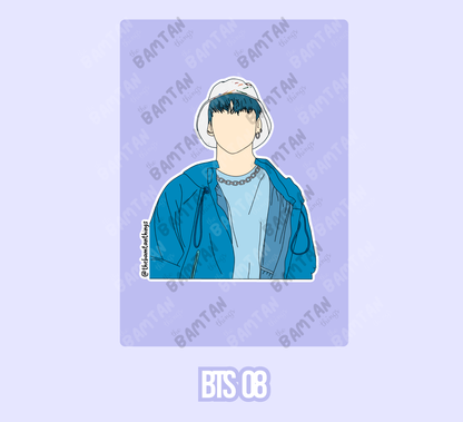 BTS JK Stickers