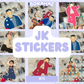 BTS JK Stickers