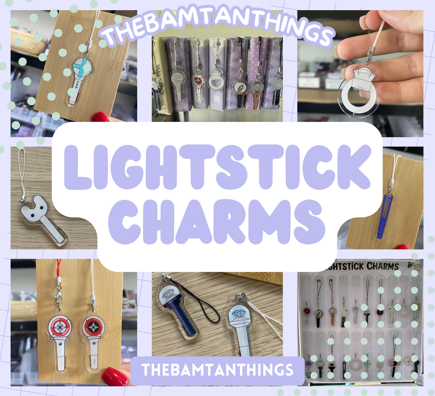 Lightstick Charms