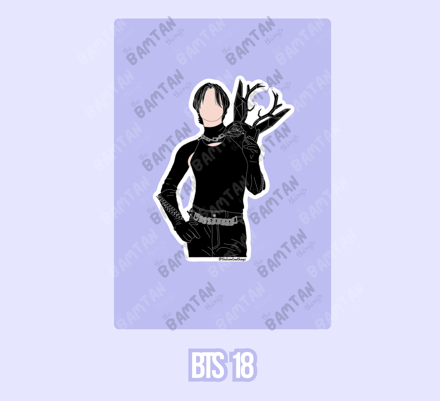 BTS Jimin Stickers