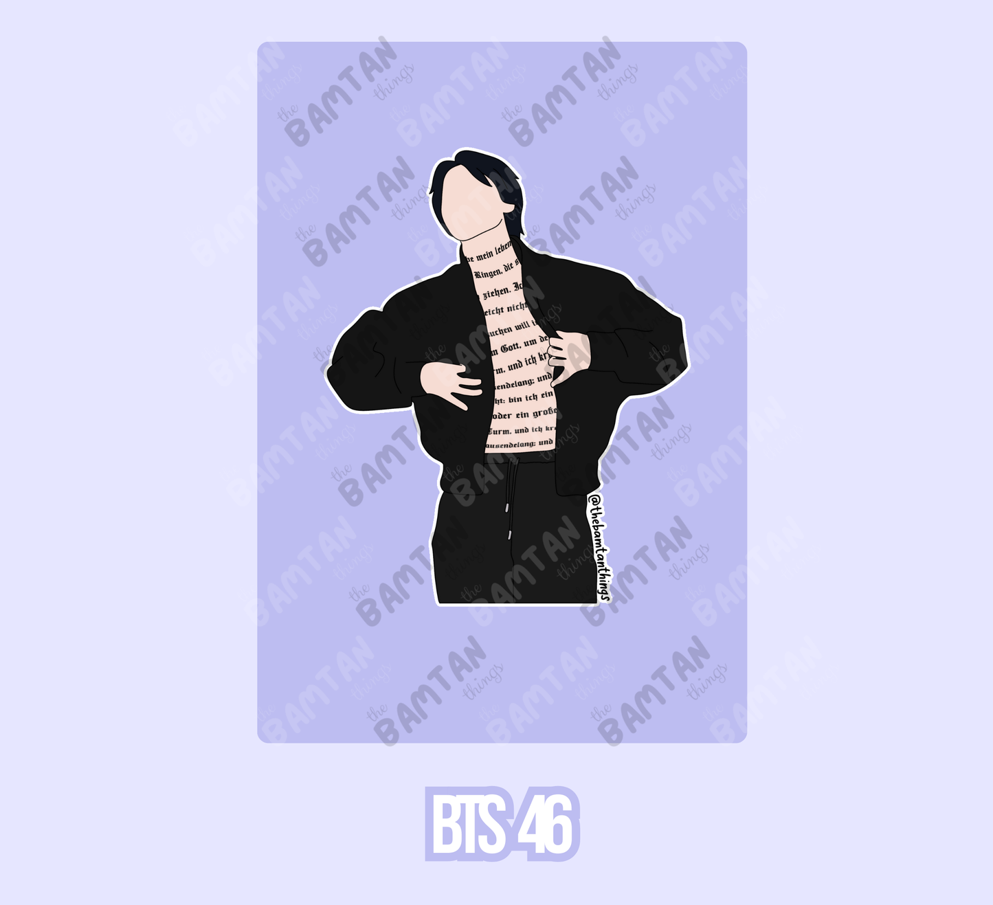 BTS Jimin Stickers