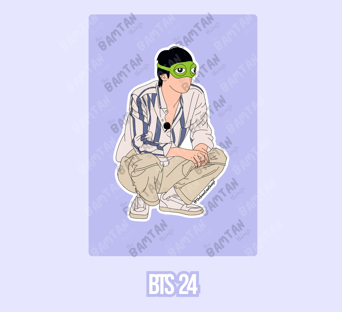 BTS Jin Stickers