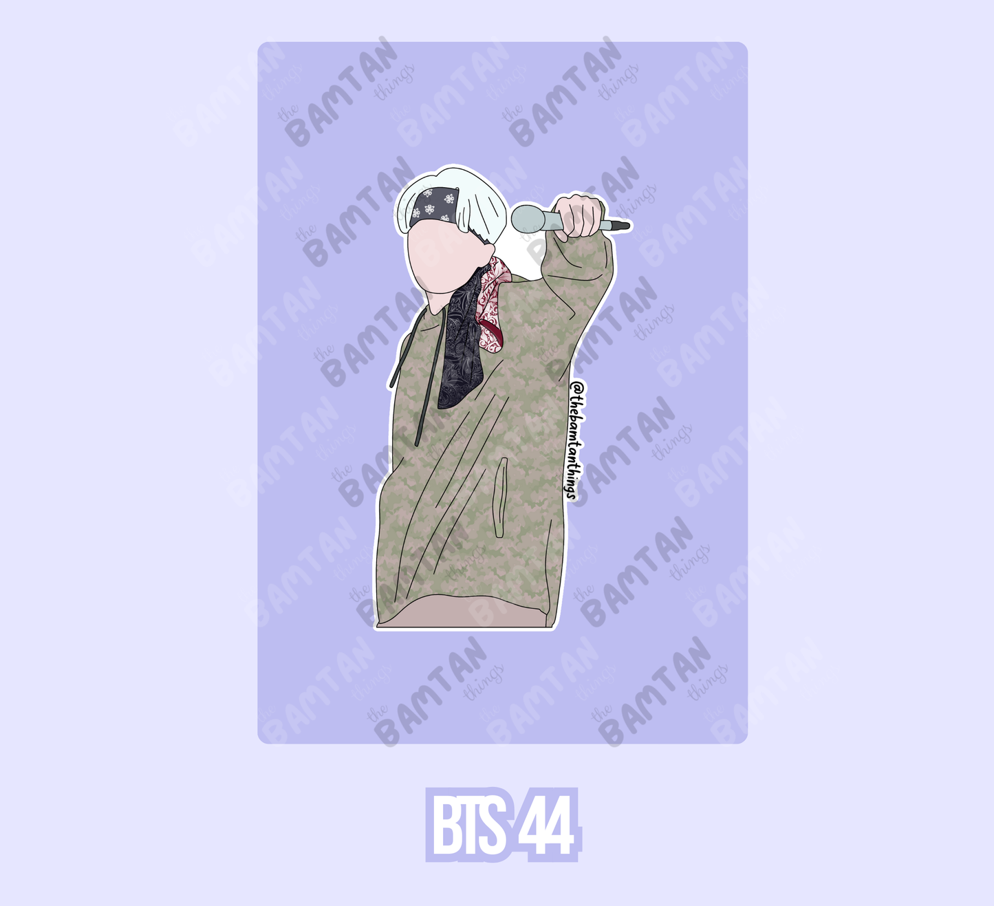 BTS Suga Stickers