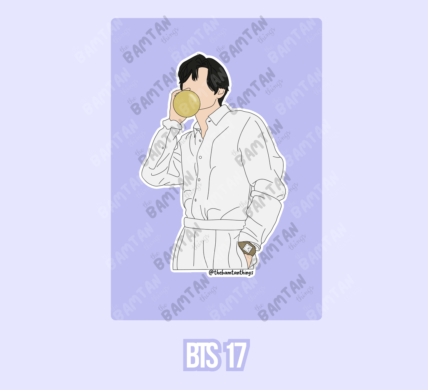 BTS Tae Stickers