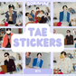 BTS Tae Stickers