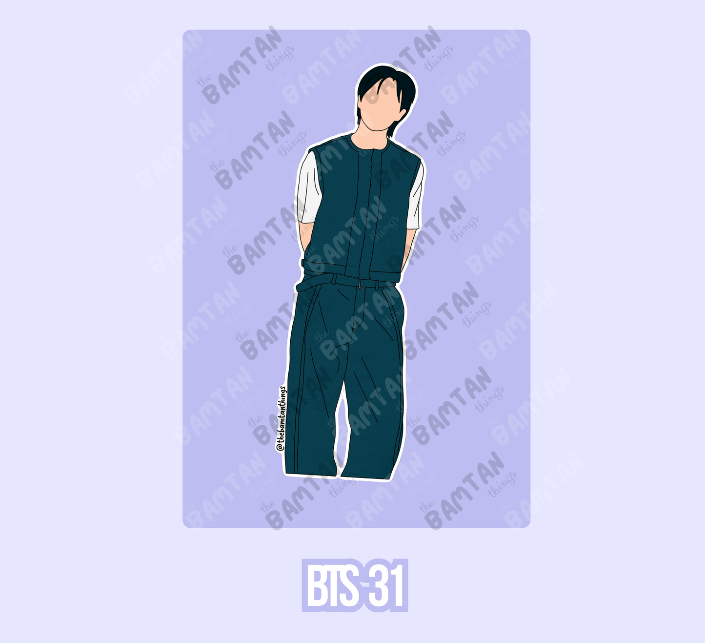 BTS RM Stickers