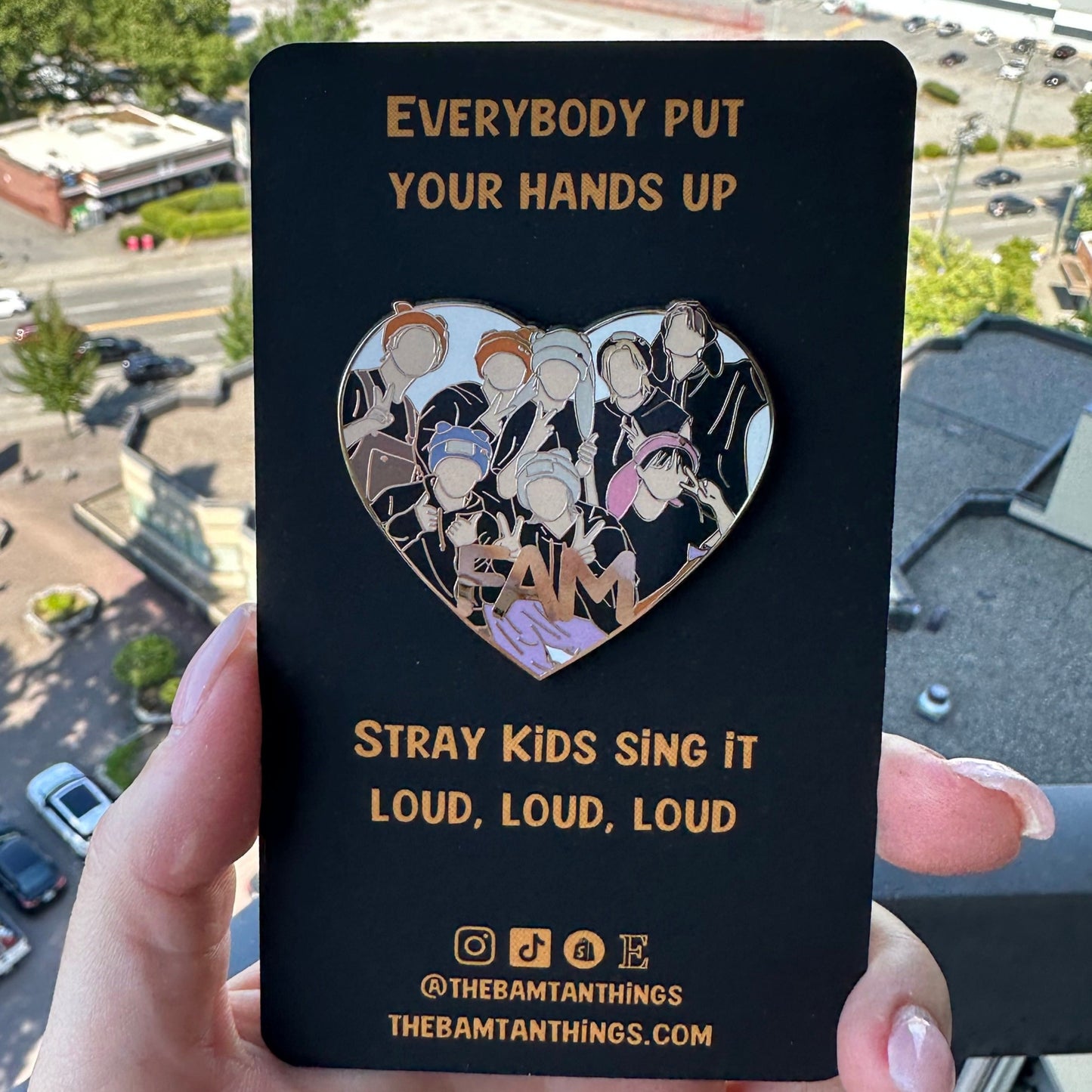 SKZ Encore Enamel Pins