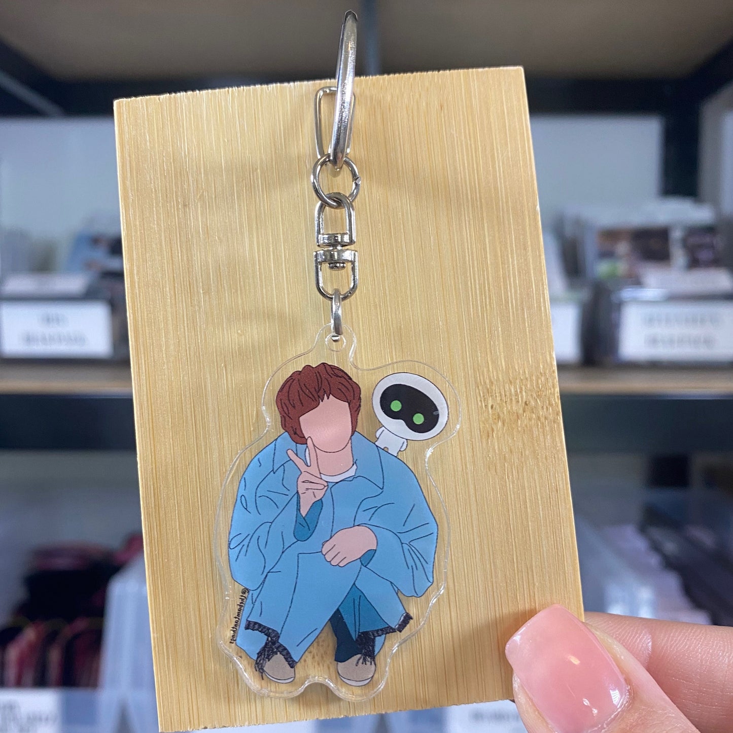 Jin & Wootteo Keychain