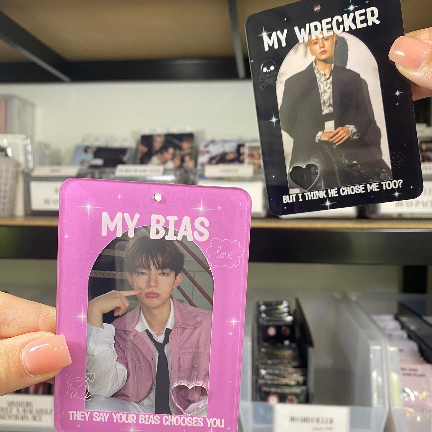 Bias x Wrecker Acrylic Double-Sided Photocard Holder