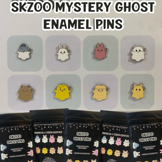 SKZOO Ghost Enamel Pins