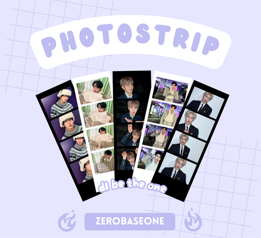 ZeroBaseOne Mini Photostrips: Set of 2