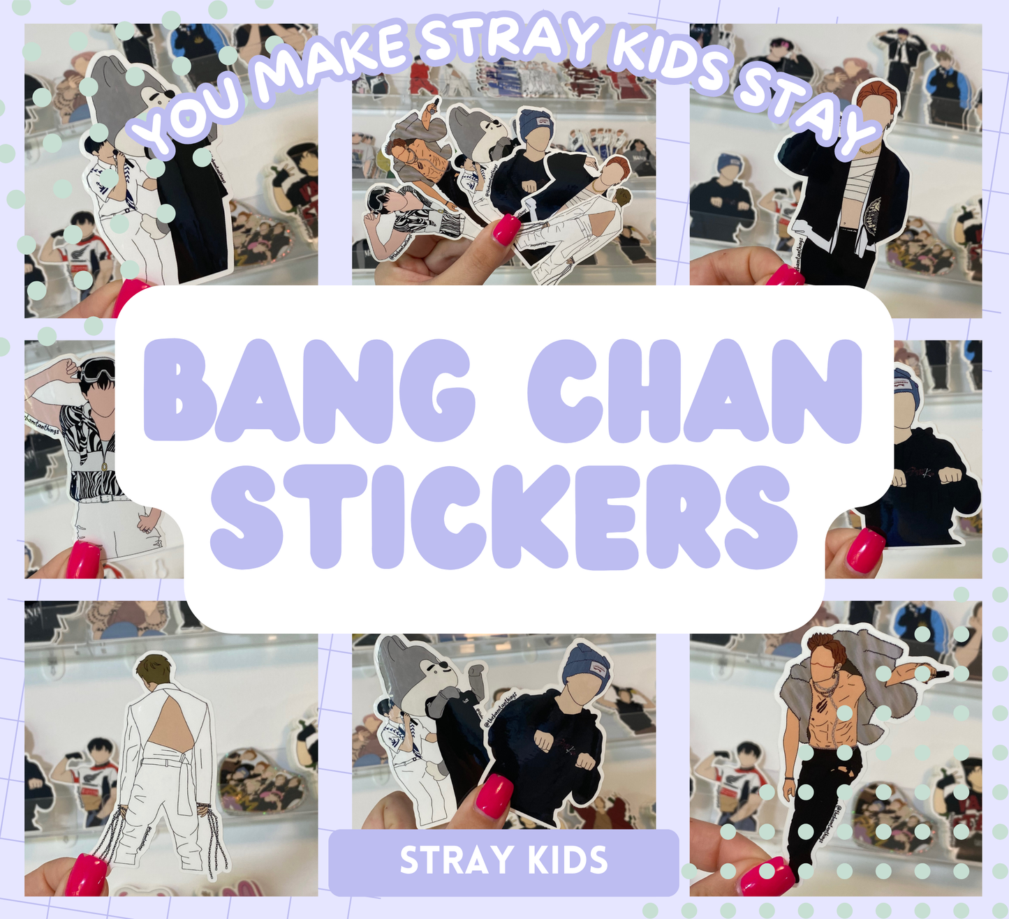 Stray Kids Bang Chan Stickers