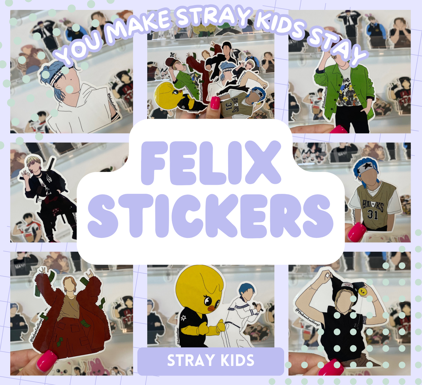 Stray Kids Felix Stickers