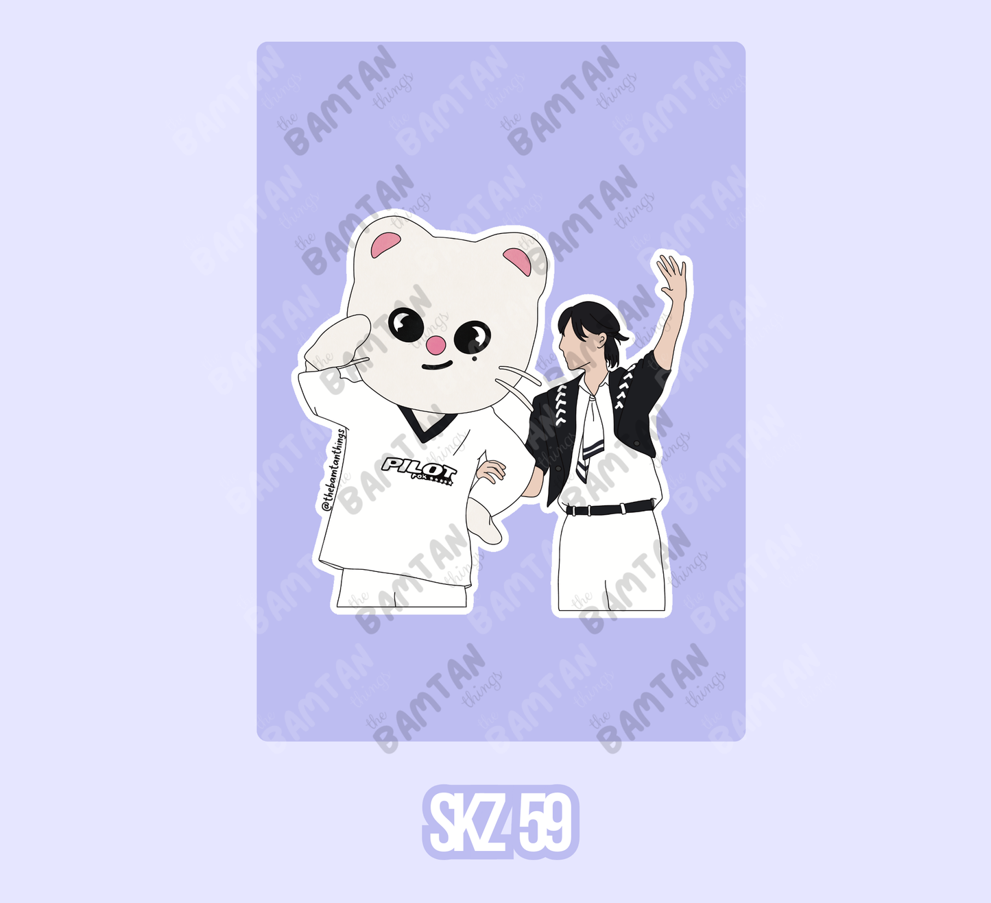 Stray Kids Hyunjin Stickers