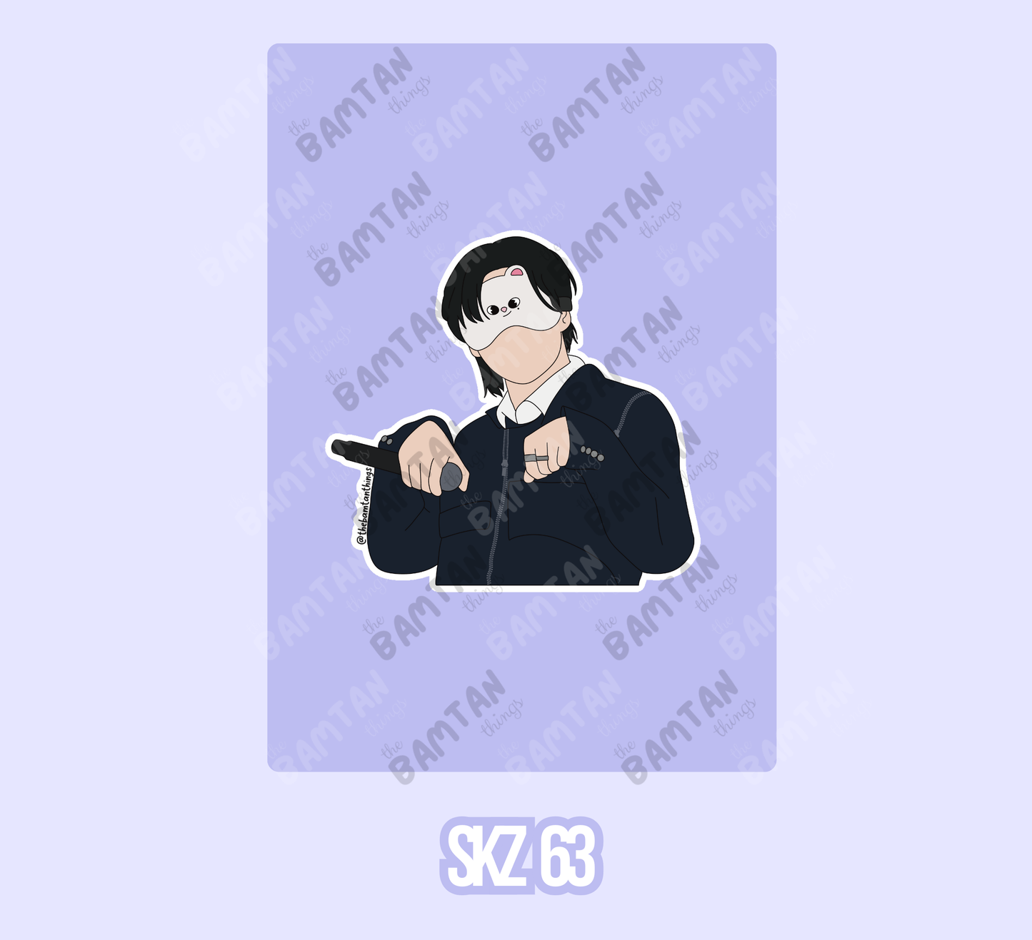 Stray Kids Hyunjin Stickers