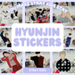 Stray Kids Hyunjin Stickers