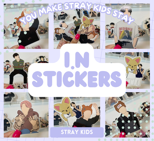 Stray Kids I.N Stickers