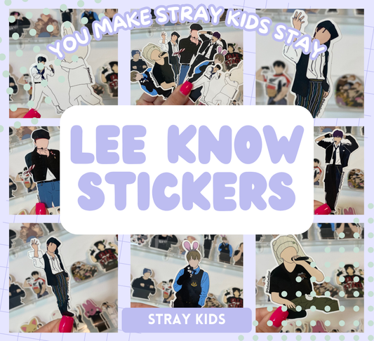 Stray Kids Lee Know Stickers