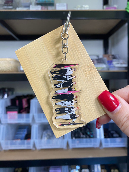 Ateez OT8 Acrylic Keychain