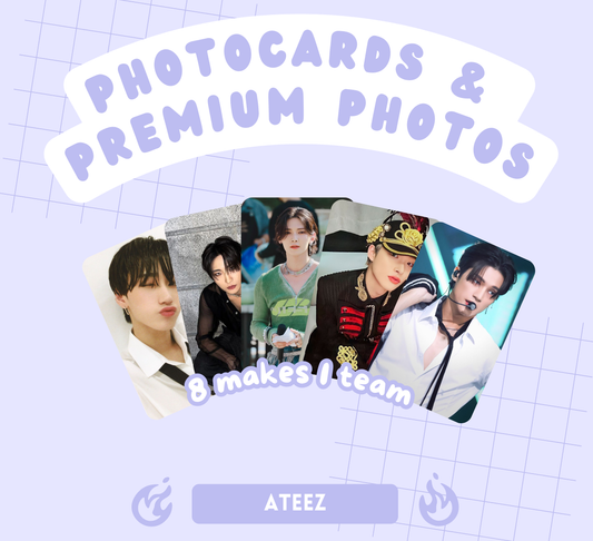 ATEEZ Photocards and Premium Photos