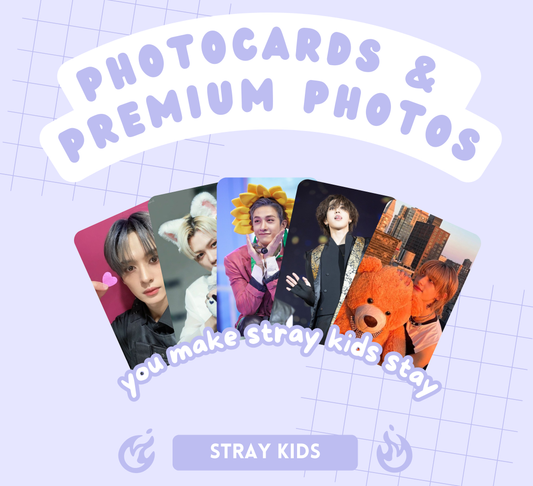 Stray Kids Photocards and Premium Photos