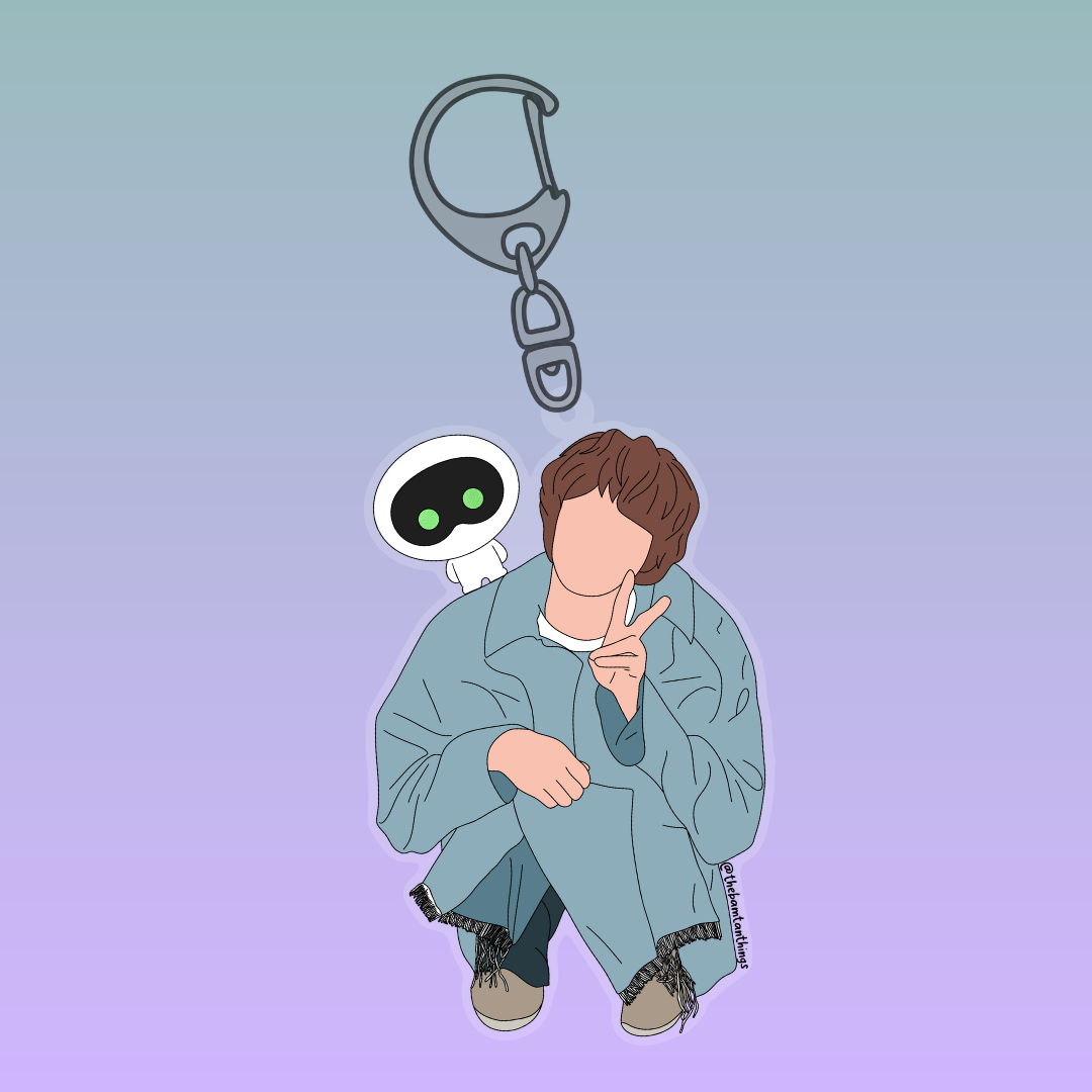 Jin & Wootteo Keychain