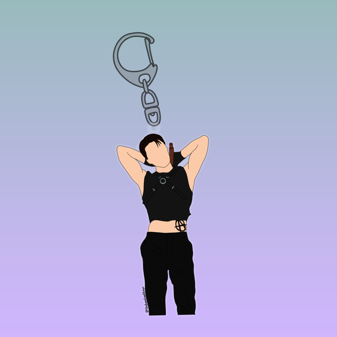 SAN Cyberpunk Keychain