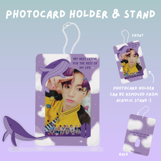 BTS Acrylic Photocard Holder & Stand