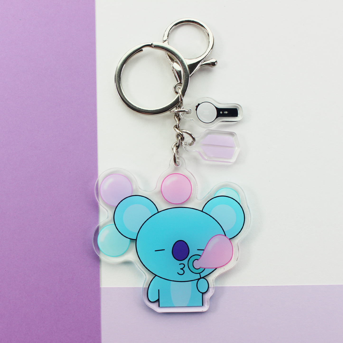 BT21 Koya Bubble Keychain