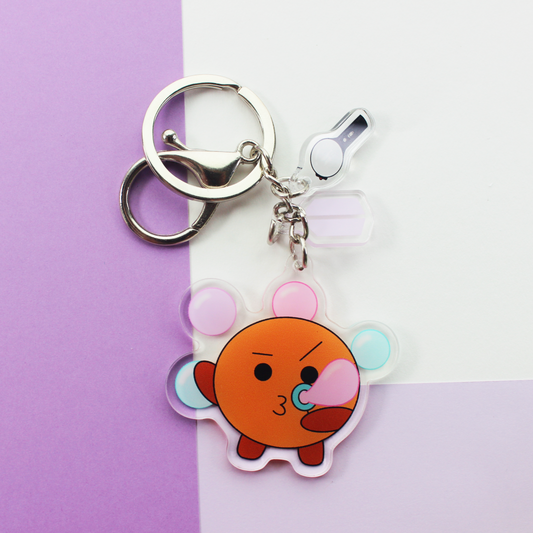 BT21 Shooky Bubble Keychain