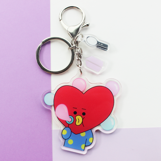 BT21 Tata Bubble Keychain