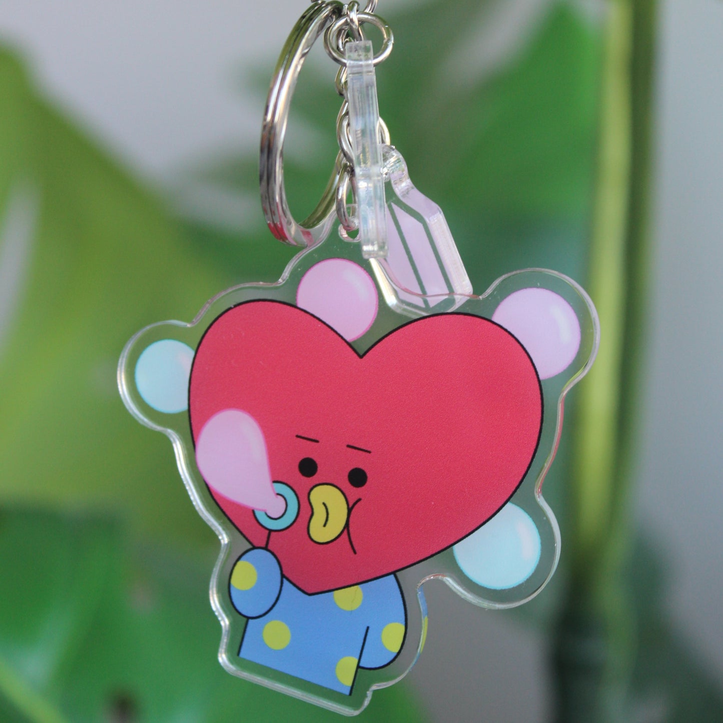 BT21 Tata Bubble Keychain