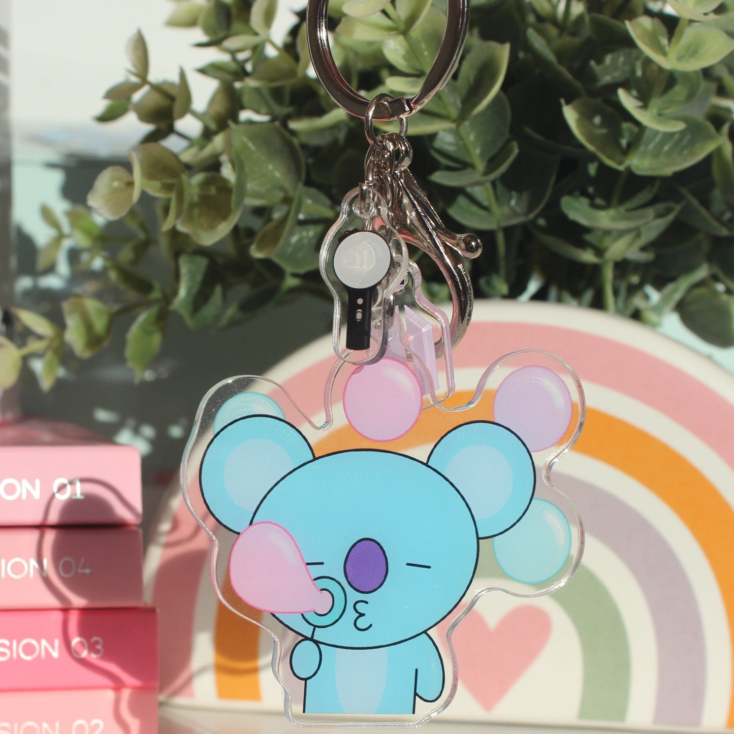 BT21 Koya Bubble Keychain