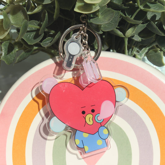 BT21 Tata Bubble Keychain