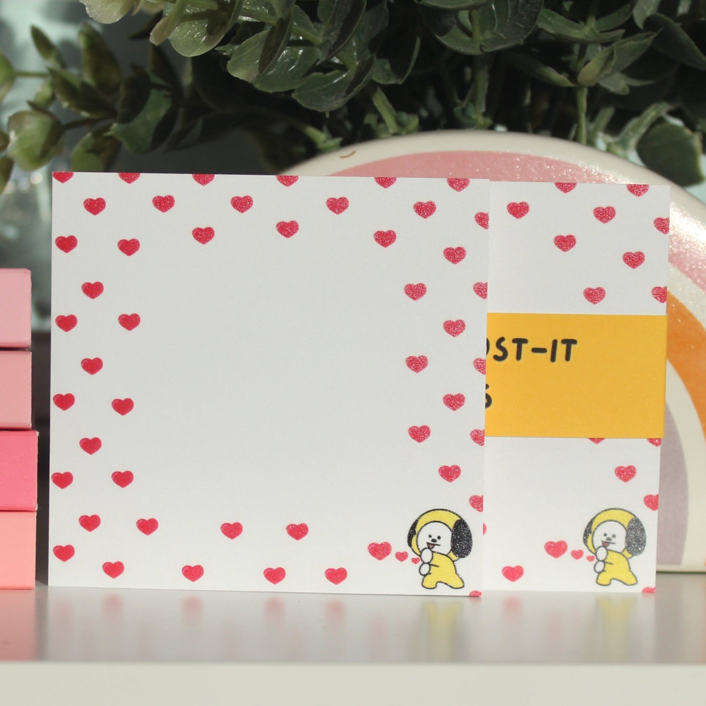 BT21 Chimmy Heart Post-it Notes