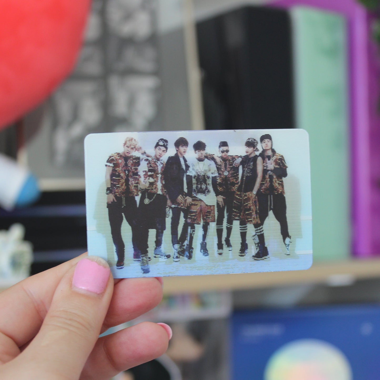 Bulletproof Lenticular Photocard