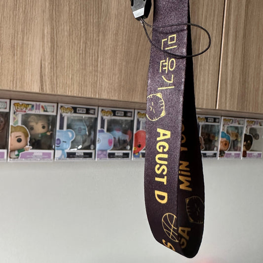 Yoongi 'Names' Lanyard